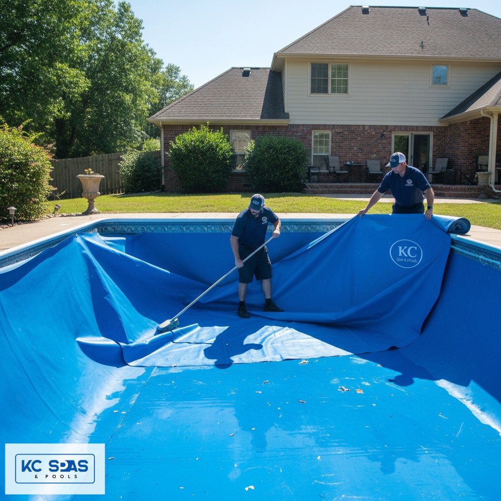 Professional pool liner replacement Kingston Ontario